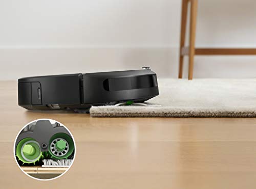 iRobot Roomba i7 (i7156) Saugroboter, App-steuerbar, 2 Gummibürsten
