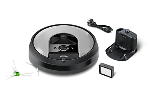 iRobot Roomba i7 (i7156) Saugroboter, App-steuerbar, 2 Gummibürsten