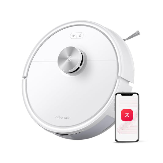 Roborock Q7 M5 Saug- & Wischroboter 10.000 Pa LiDAR, Anti-Tangle, App Weiß