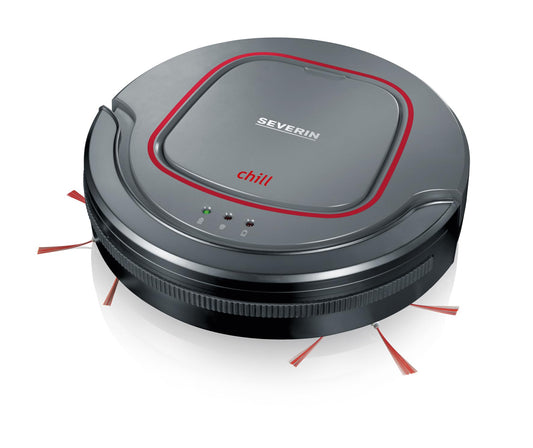 SEVERIN chill® Saugroboter RB 7025 – flach, Hartböden & Teppiche, Treppensensor