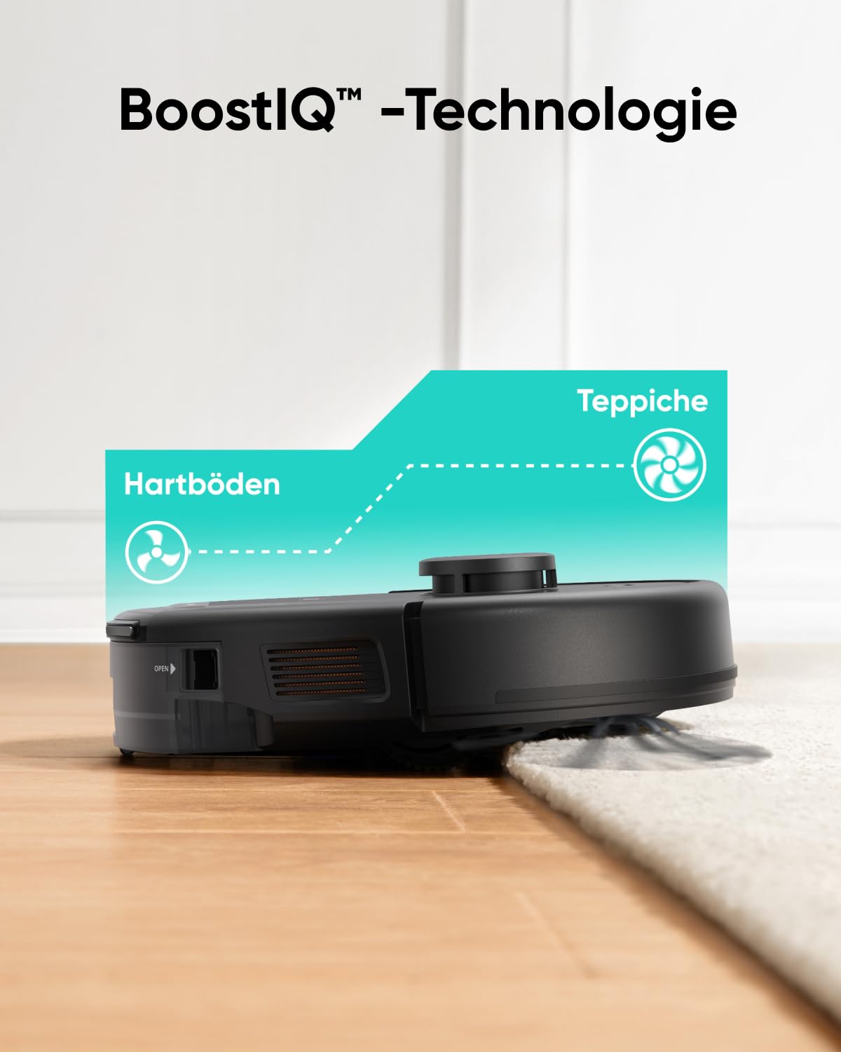 eufy L60 Saugroboter 5000Pa, iPath Laser-Navigation, App-Steuerung