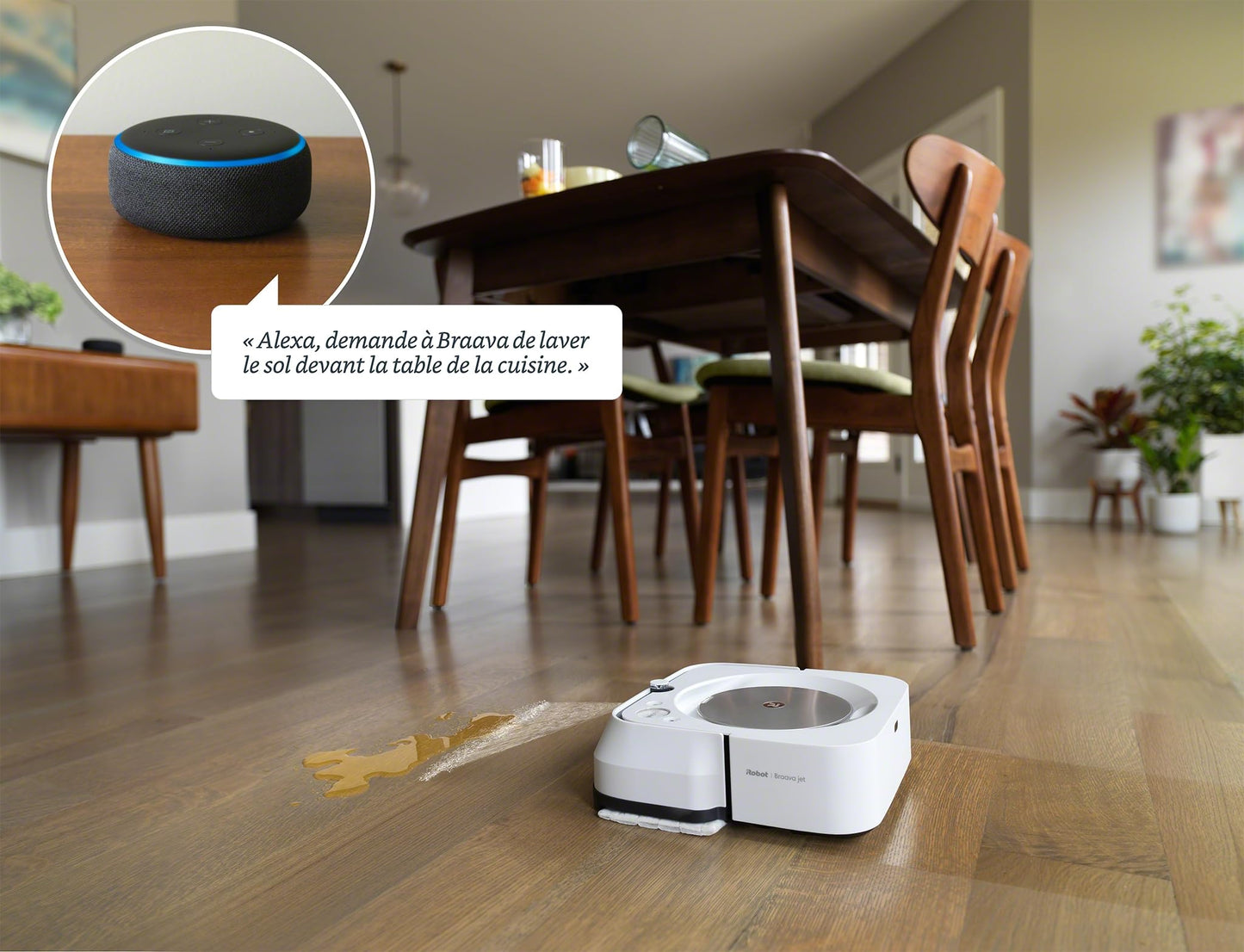 iRobot Braava Jet m6 Wischroboter, WLAN, Präzisions-Sprühstrahl, App & Sprachassistent