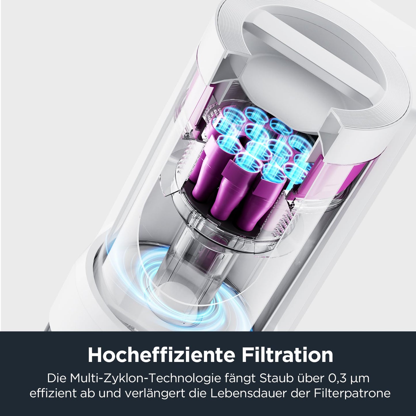 EUREKA E10s DE Saug- & Wischroboter, 4000Pa, LiDAR, Auto-Teppicherkennung