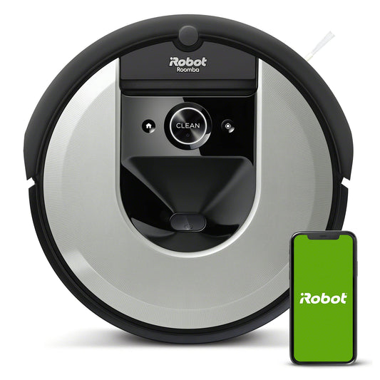 iRobot Roomba i7 (i7156) Saugroboter, App-steuerbar, 2 Gummibürsten