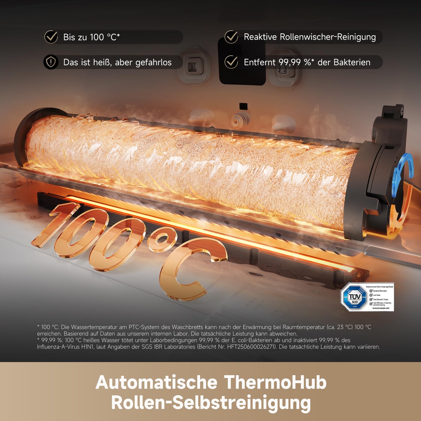 Dreame Aqua10 Ultra Saugroboter, 30000Pa, Wischfunktion, Selbstreinigung