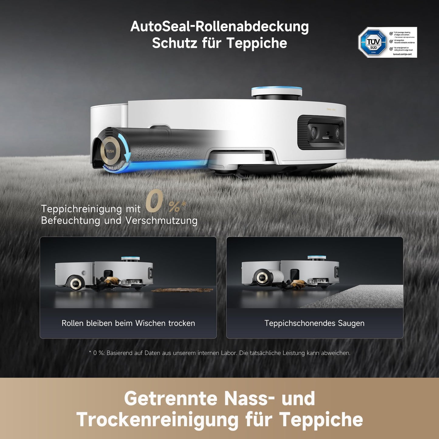 Dreame Aqua10 Ultra Saugroboter, 30000Pa, Wischfunktion, Selbstreinigung