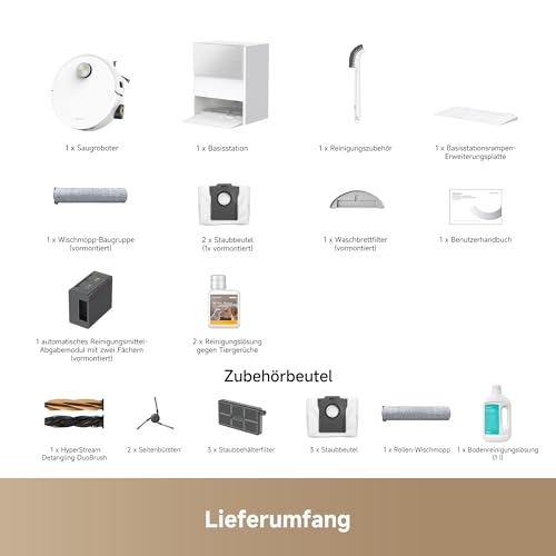 Dreame Aqua10 Ultra Saugroboter, 30000Pa, Wischfunktion, Selbstreinigung