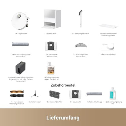 Dreame Aqua10 Ultra Saugroboter, 30000Pa, Wischfunktion, Selbstreinigung