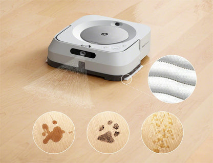 iRobot Braava Jet m6 Wischroboter, WLAN, Präzisions-Sprühstrahl, App & Sprachassistent