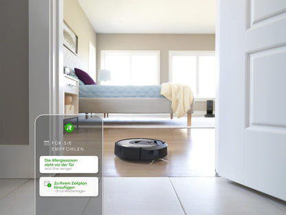 iRobot Roomba i7 (i7156) Saugroboter, App-steuerbar, 2 Gummibürsten