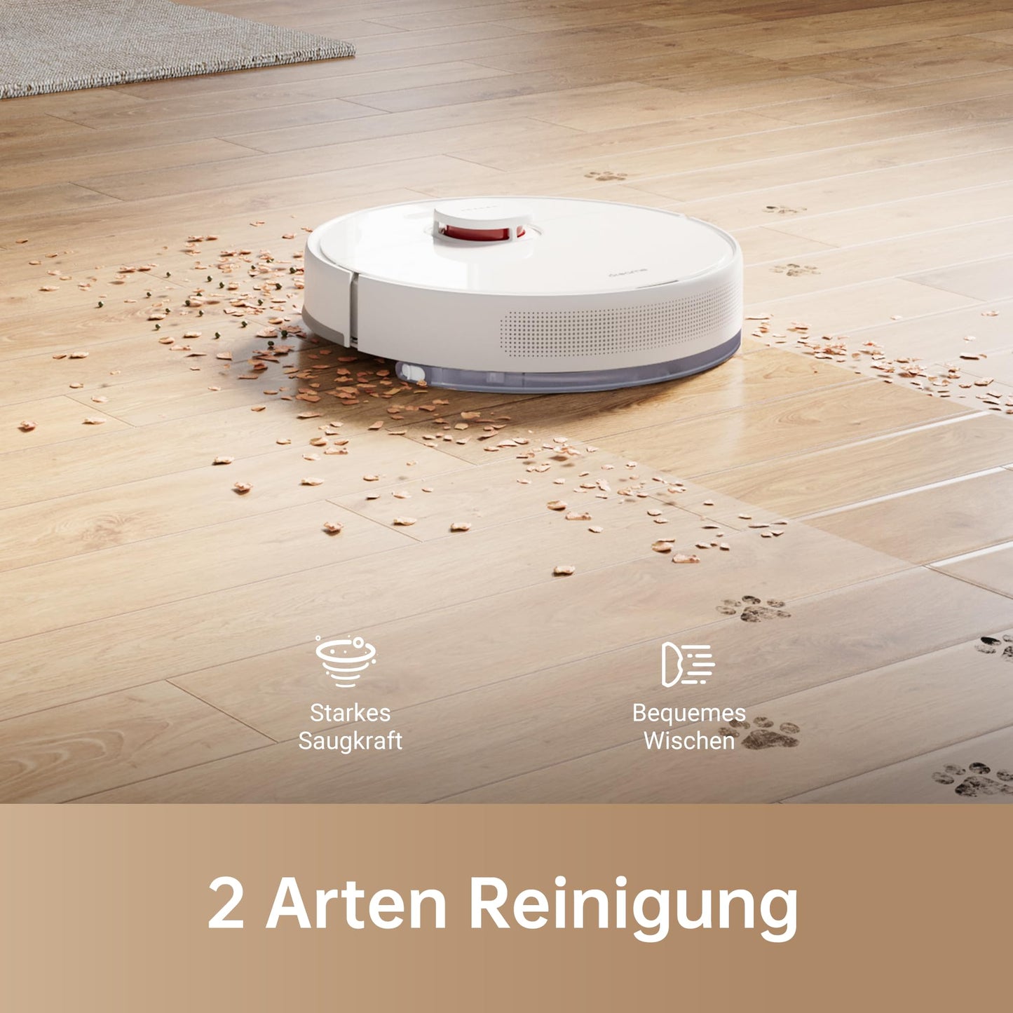 Dreame F9 Pro Saug- & Wischroboter 2500Pa, LiDAR, 150 Min, WLAN/APP/Alexa