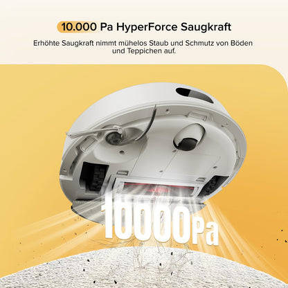 Roborock Q7 M5 Saug- & Wischroboter 10.000 Pa LiDAR, Anti-Tangle, App Weiß