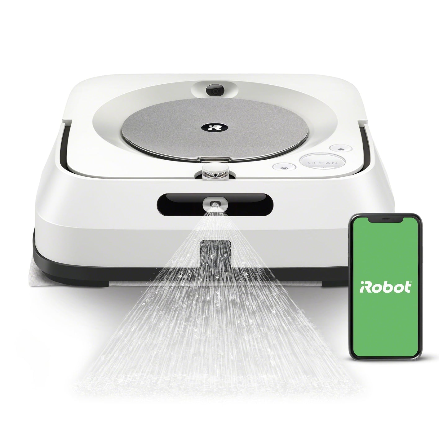 iRobot Braava Jet m6 Wischroboter, WLAN, Präzisions-Sprühstrahl, App & Sprachassistent