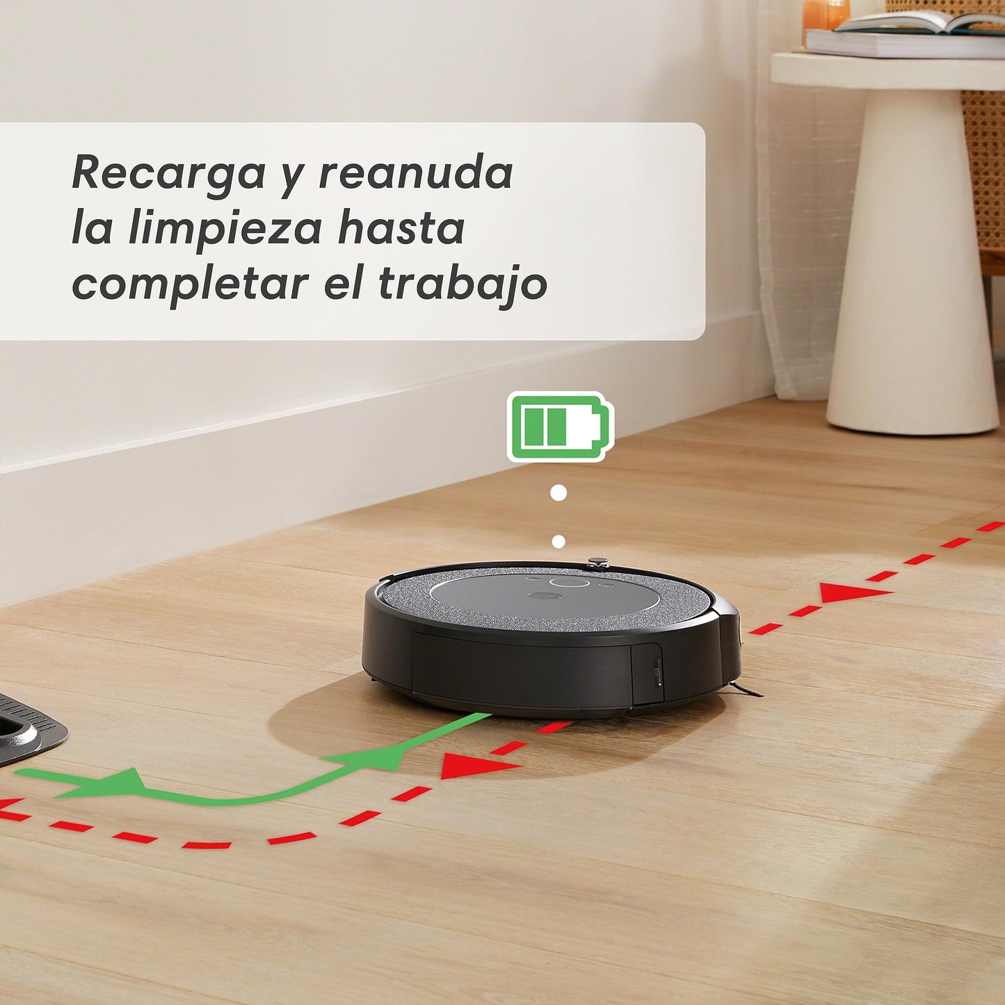 iRobot Roomba Combo i5 Saug- & Wischroboter, WLAN, 2 Gummibürsten, Sprachassistent