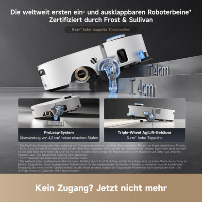 Dreame Aqua10 Ultra Saugroboter, 30000Pa, Wischfunktion, Selbstreinigung