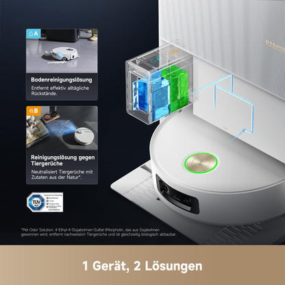 Dreame Aqua10 Ultra Saugroboter, 30000Pa, Wischfunktion, Selbstreinigung