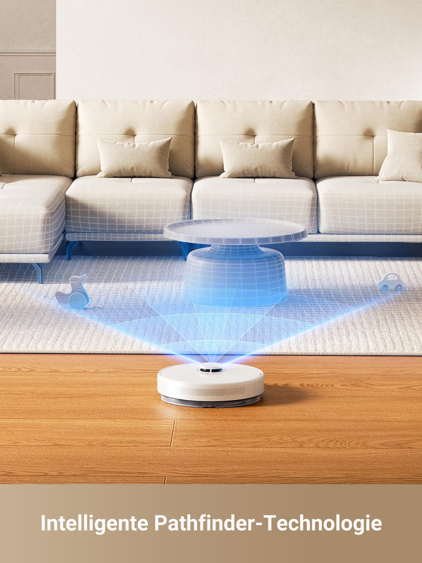 Dreame D10 Plus Gen2 Saug- & Wischroboter 6000 Pa LiDAR, Auto-Entleerung, 285 Min